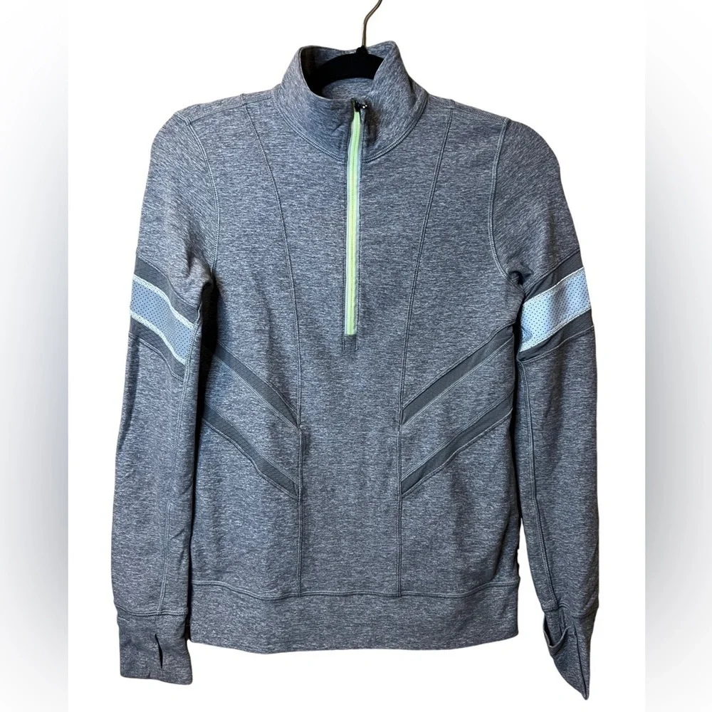 Ivivva by Lululemon Glow & Go 1/4 Zip Pullover Size 14